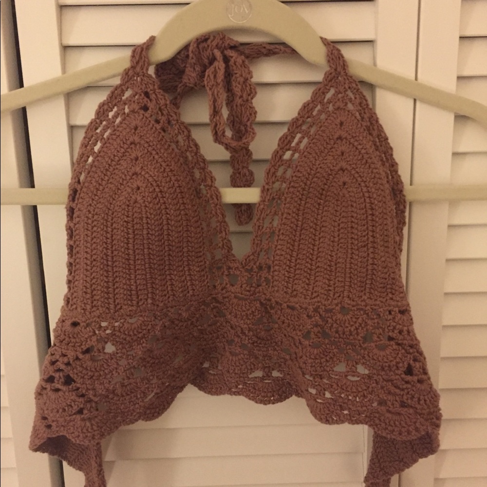 Halter Neck Open Back Festival Top